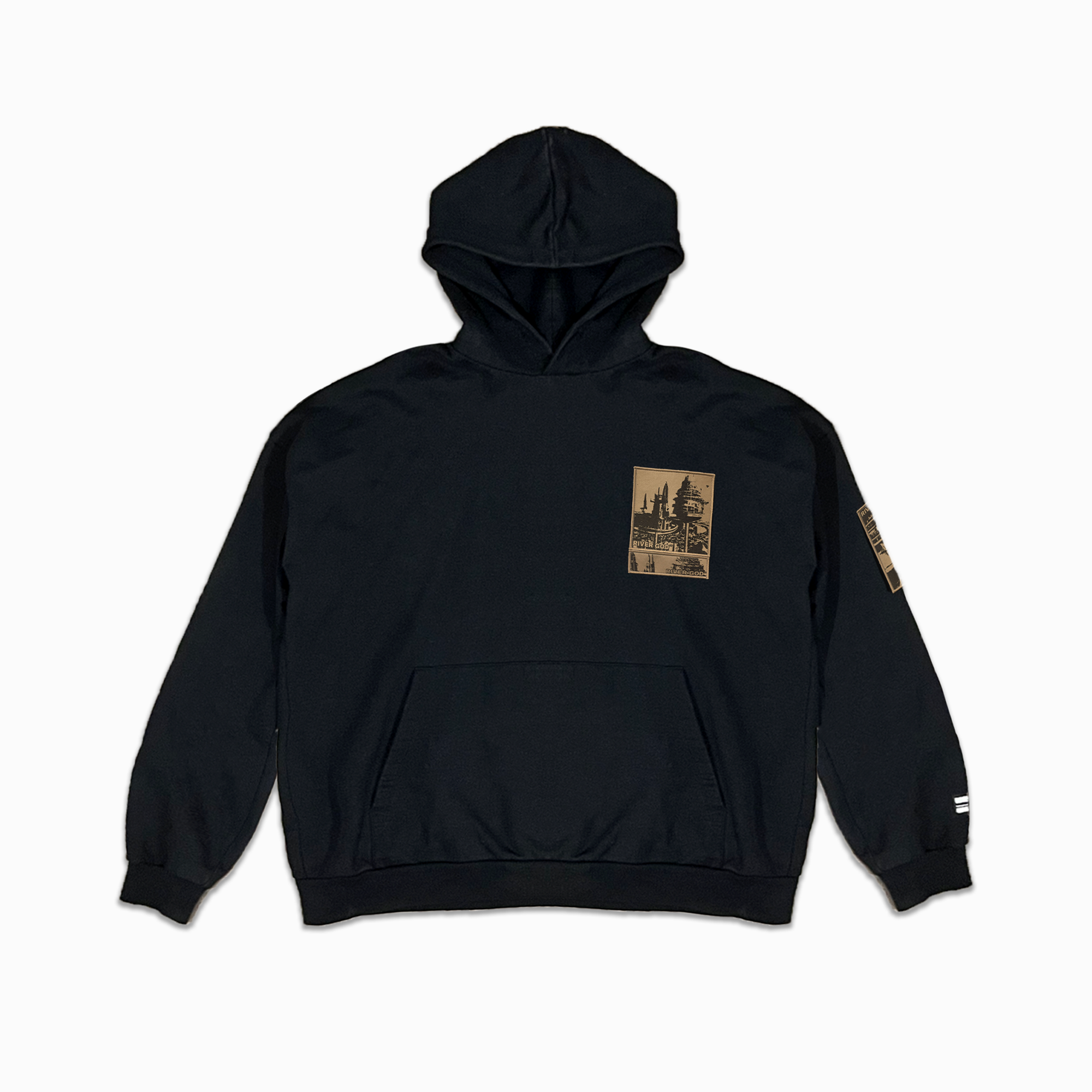 0301 - CORE SWITCH-PATCH HOODIE BLACK